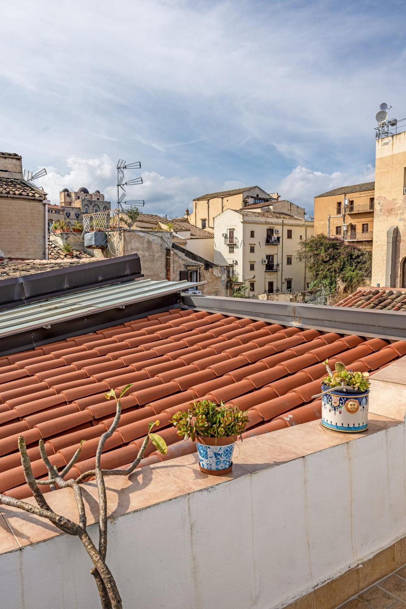 Sofia'S Apt Loft Incantevole Con Terrazza Privata Palermo Dış mekan fotoğraf